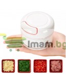 Мини механичен кухненски чопър